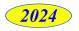 Oval Year Model - Yellow/Blue 2024